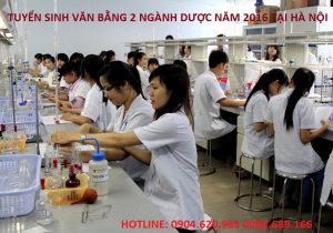 TUYEN SINH VAN BANG 2 NGANH DUOC 2016 TAI HA NOI