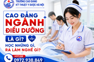 Cao Đẳng Ngành Điều Dưỡng Là Gì? Học Gì, Ra Trường Làm Nghề Gì?