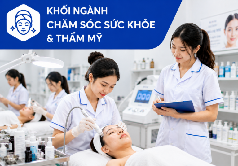 Khối ngành chăm sóc sức khỏe & thẩm mỹ