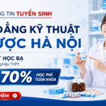 Tuyển Sinh Cao đẳng KT Y Dược Hà Nội – Xét Học Bạ, Miễn giảm 70% Học Phí