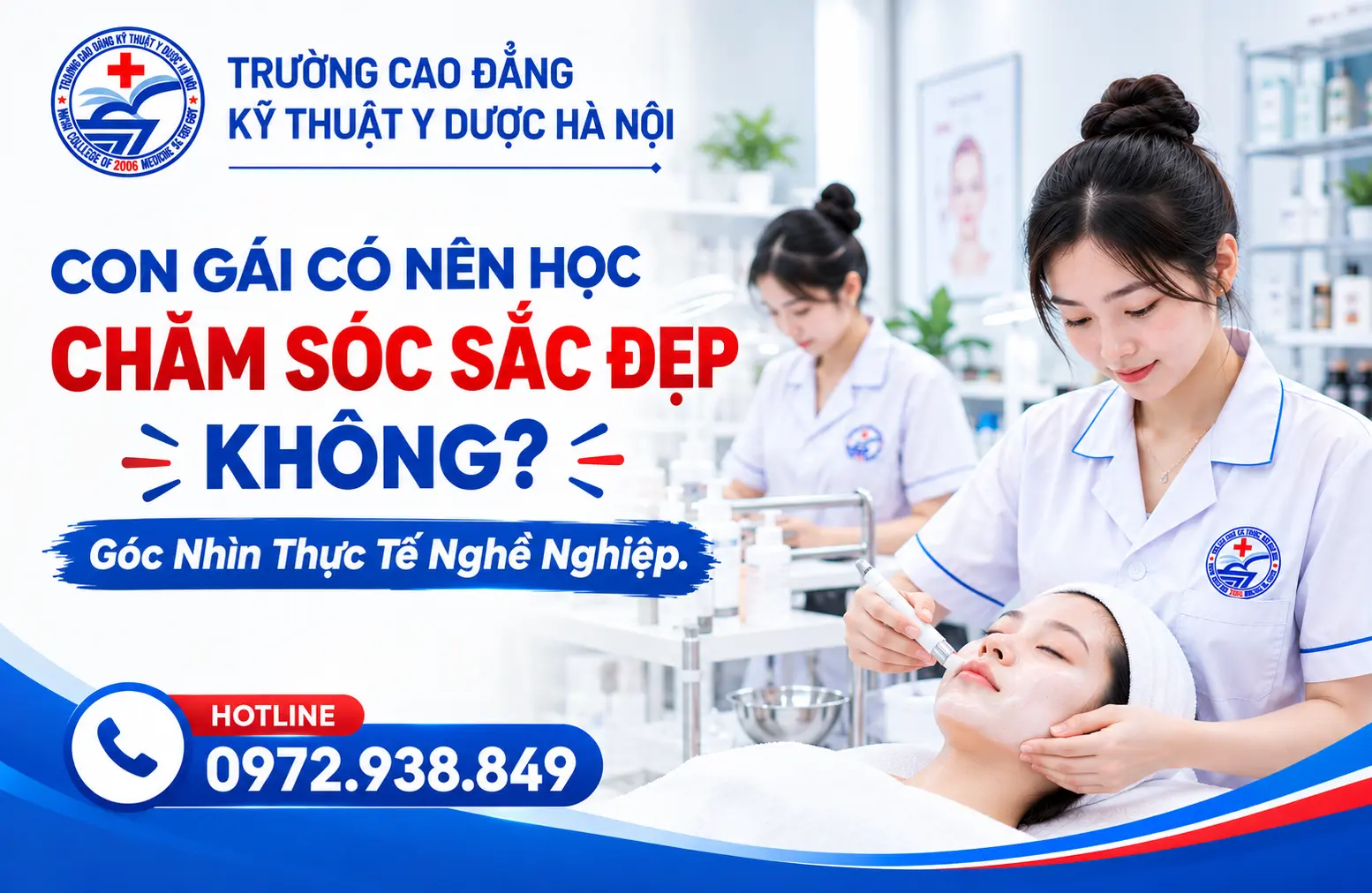 Con Gái Có Nên Học Chăm Sóc Sắc Đẹp Không? Góc Nhìn Thực Tế Nghề Nghiệp