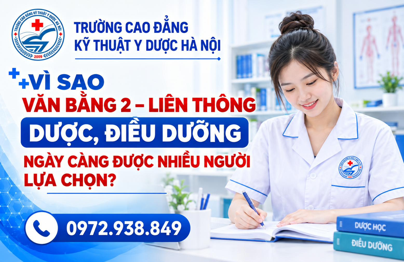 Vì Sao Văn Bằng 2 – Liên Thông Dược, Điều Dưỡng Ngày Càng Được Nhiều Người Lựa Chọn?
