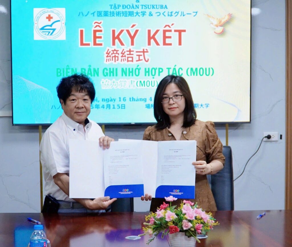 Trường Cao đẳng Kỹ thuật Y Dược Hà Nội ký kết hợp tác với Tập đoàn TSUBASA (Nhật Bản)
