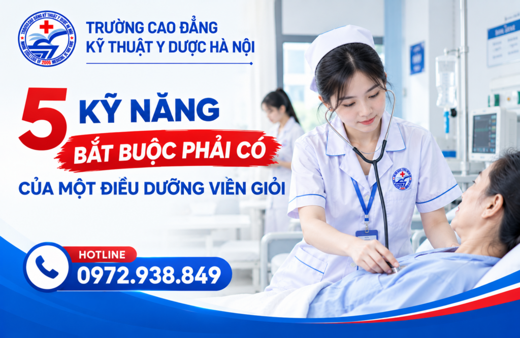 5 Kỹ Năng Bắt Buộc Phải Có Của Một Điều Dưỡng Viên Giỏi