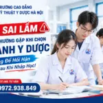 5 Sai Lầm Thường Gặp Khi Chọn Ngành Y Dược – Đừng Để Hối Hận Sau Khi Nhập Học!