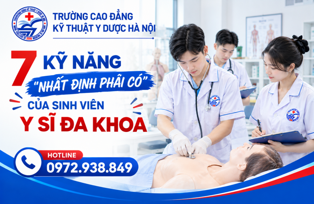 7 Kỹ Năng Nhất Định Phải Có Của Sinh Viên Y Sĩ Đa Khoa