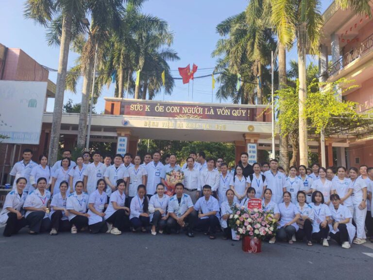 94 Sinh Viên MPT Chính Thức Bước Vào Thực Hành Lâm Sàng Tại Bệnh Viện Đa Khoa Hải Hậu