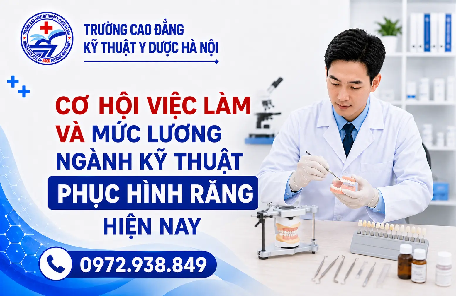 Cơ Hội Việc Làm Và Mức Lương Ngành Kỹ Thuật Phục Hình Răng Hiện Nay