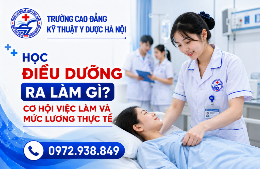 Học Điều Dưỡng Ra Làm Gì? Cơ Hội Việc Làm Và Mức Lương Thực Tế