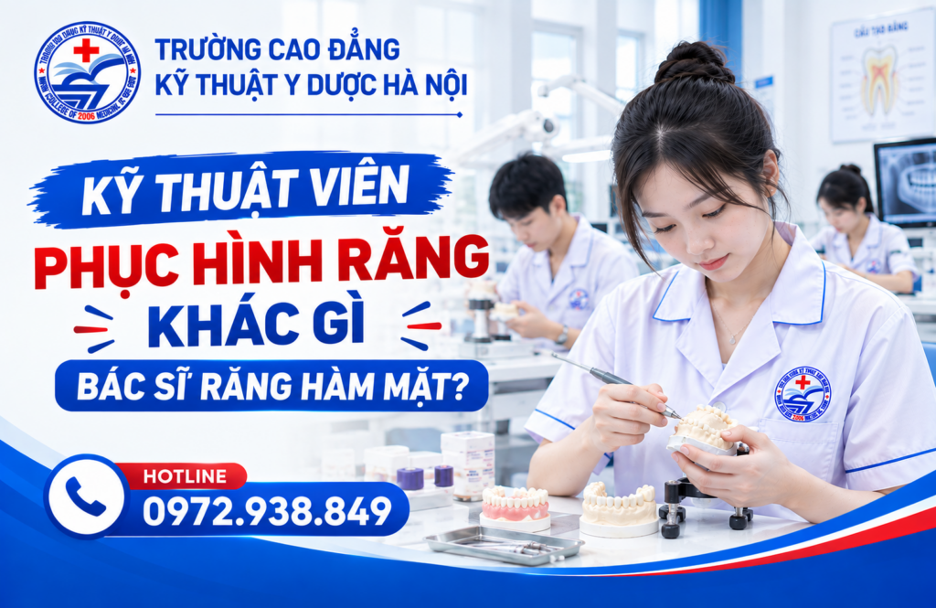 Kỹ Thuật Viên Phục Hình Răng Khác Gì Bác Sĩ Răng Hàm Mặt?