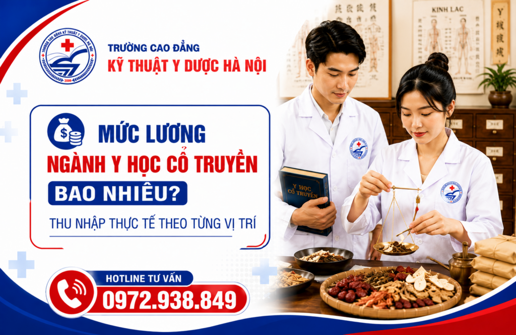 Mức lương ngành y học cổ truyền là bao nhiêu thu nhập thực tế theo từng vị trí