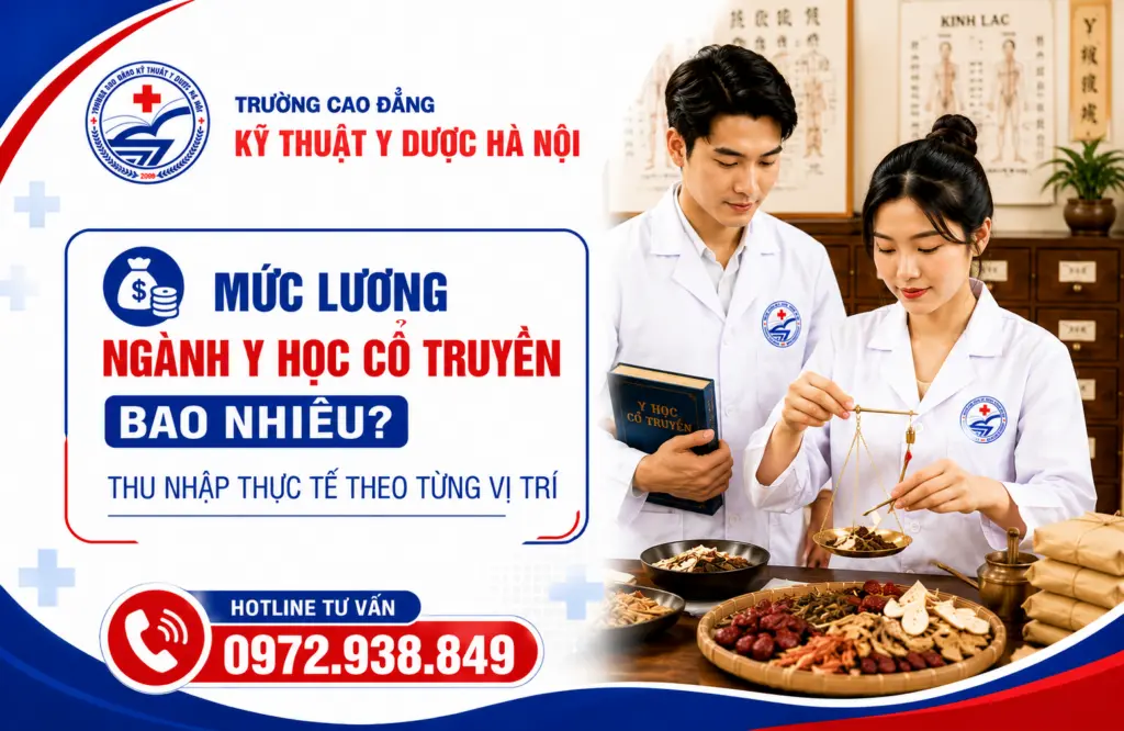Mức lương ngành y học cổ truyền là bao nhiêu thu nhập thực tế theo từng vị trí