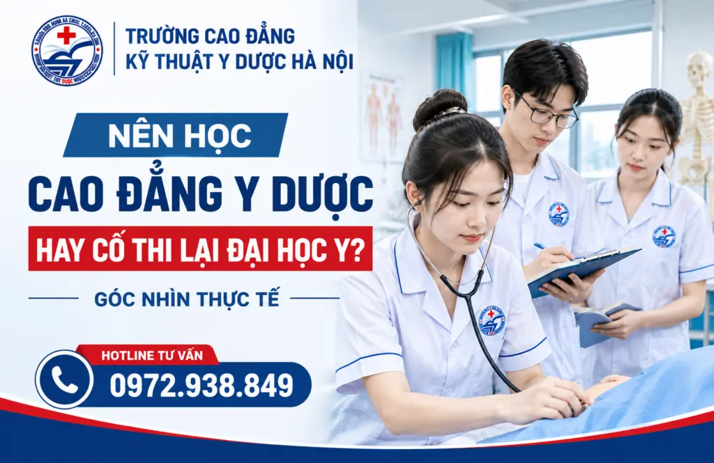 Nên Học Cao Đẳng Y Dược Hay Cố Thi Lại Đại Học Y Góc Nhìn Thực Tế