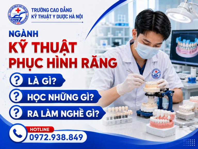 Cao Đẳng Kỹ Thuật Phục Hình Răng Là Gì? Học Những Gì, Ra Làm Nghề Gì?