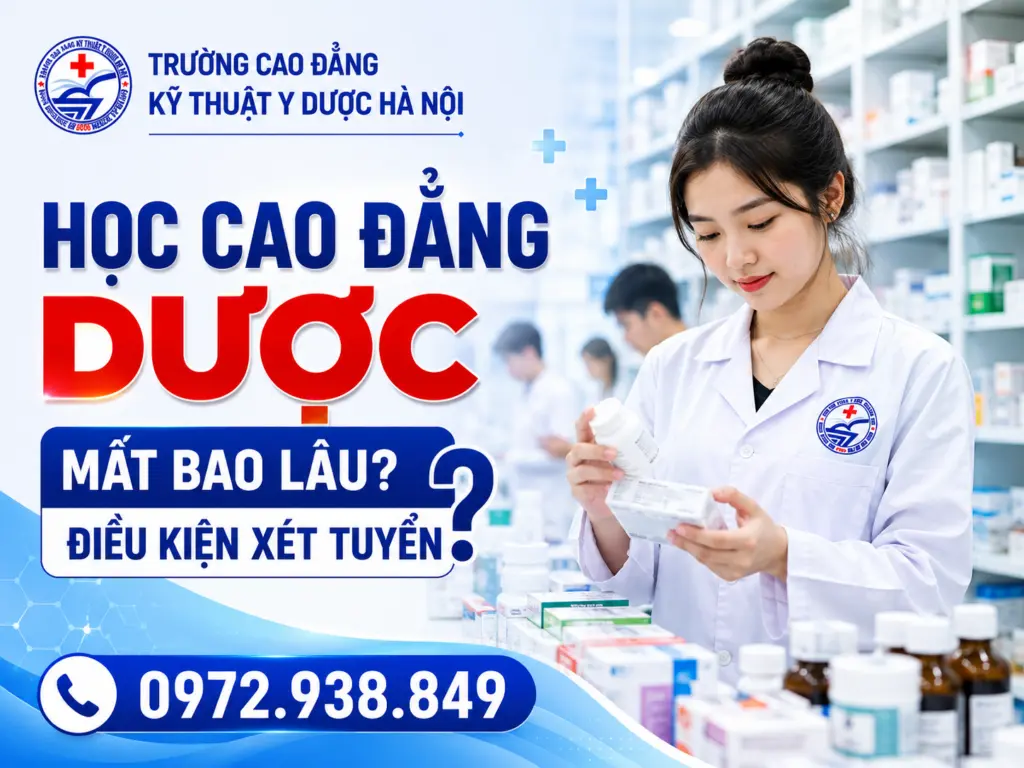 học cao đẳng dược mất bao lâu điều kiện xét tuyển