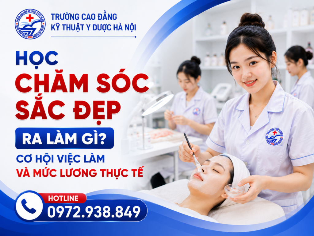 học chăm sóc sắc đẹp ra làm gì