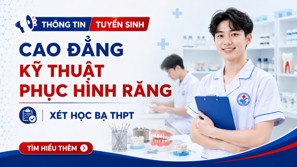 tuyển sinh cao đẳng kỹ thuật phục hình răng