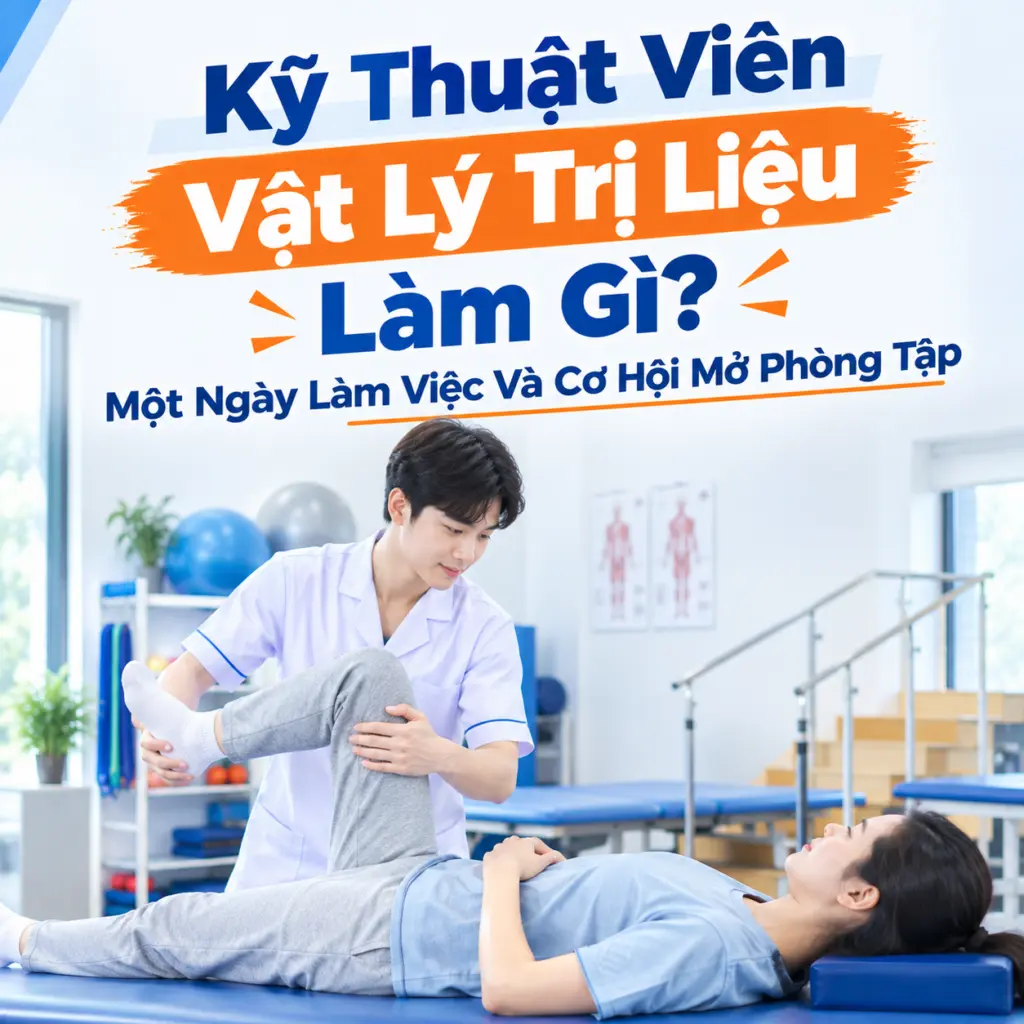 Kỹ Thuật Viên Vật Lý Trị Liệu Làm Gì? Một Ngày Làm Việc Và Cơ Hội Mở Phòng Tập