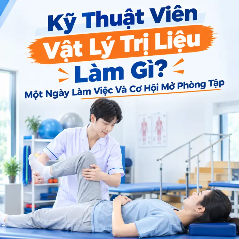 Kỹ Thuật Viên Vật Lý Trị Liệu Làm Gì? Một Ngày Làm Việc Và Cơ Hội Mở Phòng Tập