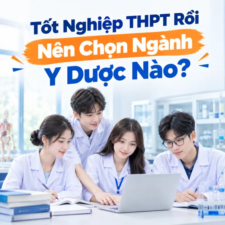 Tốt Nghiệp THPT Rồi Nên Chọn Ngành Y Dược Nào? Bài Test 7 Câu Hỏi Giúp Bạn Chọn Đúng