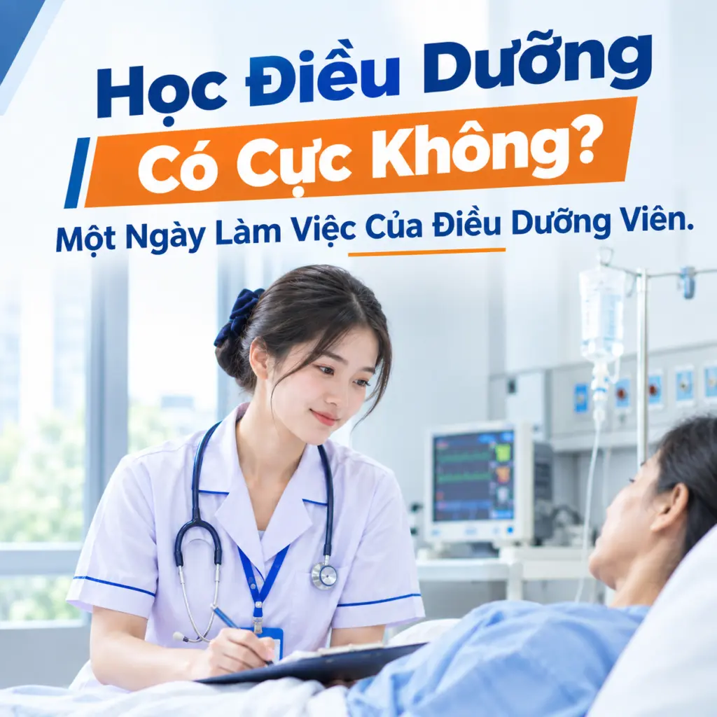 học điều dưỡng có khó không