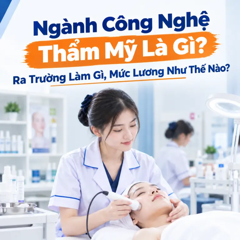 Ngành Công Nghệ Thẩm Mỹ Là Gì? Ra Trường Làm Gì, Mức Lương Như Thế Nào?